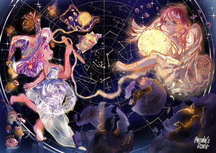 Stars and Moon (CSP 48th international competition)