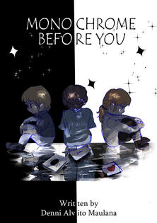 Monochrome Before You (Novel Cover Commision)
